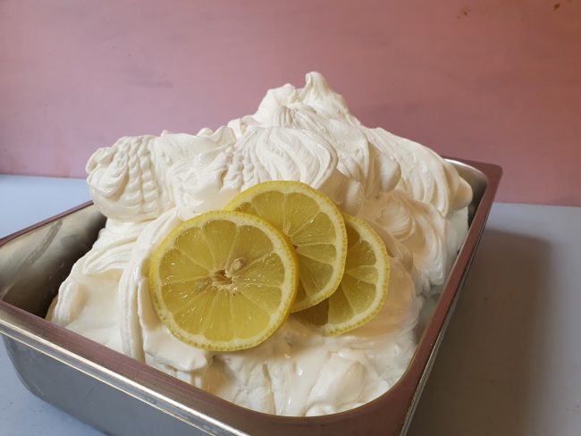 Paradis is citronsorbet bardjus